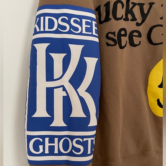 Kids See Ghosts Lucky Me Crewneck Sweatshirt - Camp Flog Gnaw - Size Small - Picture 3 of 4